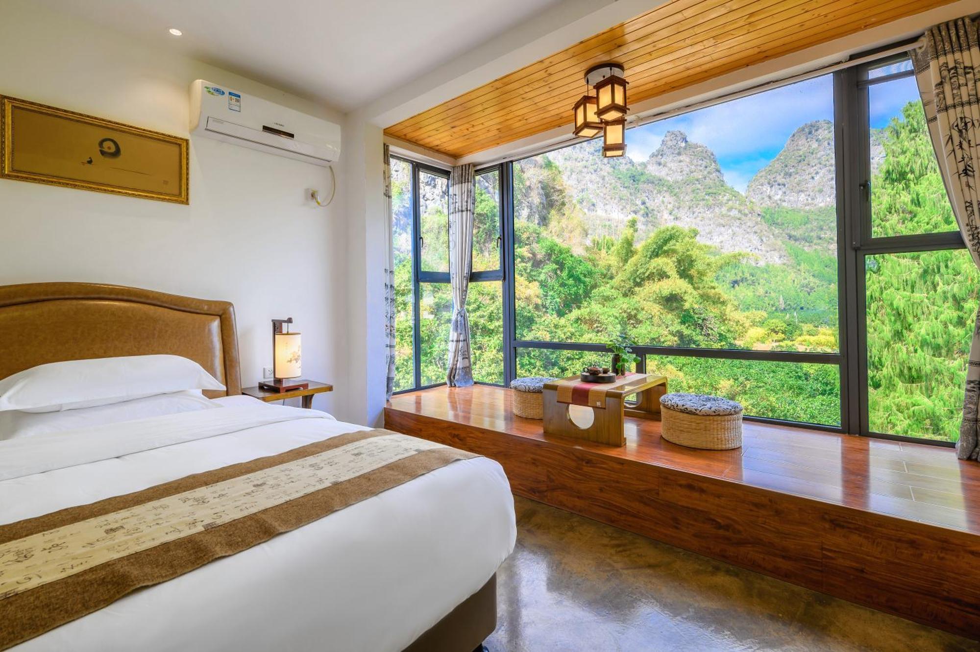 Leisure Courtyard Hotel Yangshuo-Free Shuttle Bus To Yangshuo Station Stay 2 Nights One Way Bagian luar foto