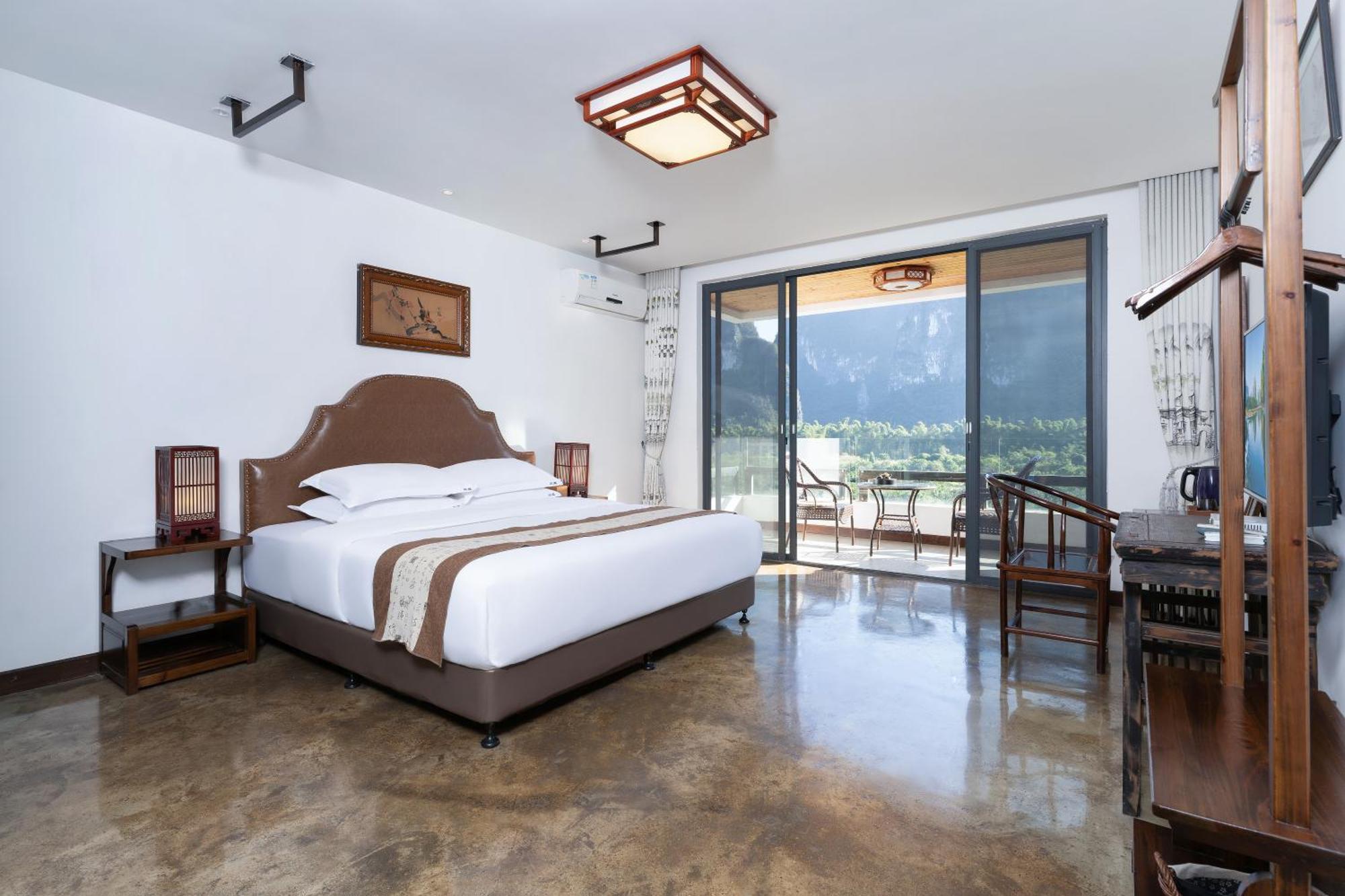 Leisure Courtyard Hotel Yangshuo-Free Shuttle Bus To Yangshuo Station Stay 2 Nights One Way Bagian luar foto