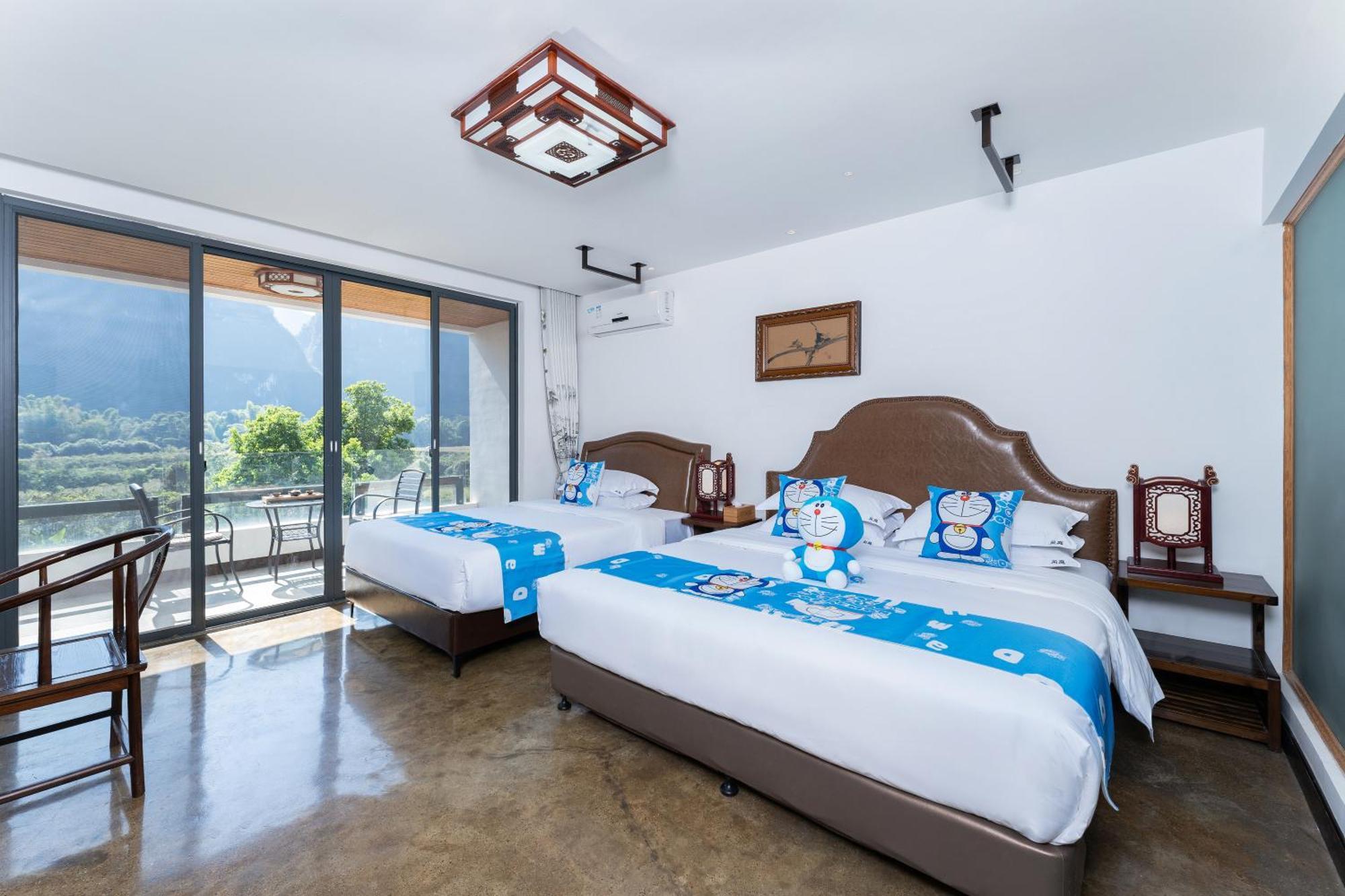 Leisure Courtyard Hotel Yangshuo-Free Shuttle Bus To Yangshuo Station Stay 2 Nights One Way Bagian luar foto