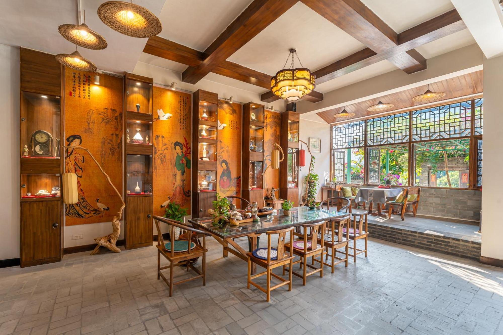 Leisure Courtyard Hotel Yangshuo-Free Shuttle Bus To Yangshuo Station Stay 2 Nights One Way Bagian luar foto