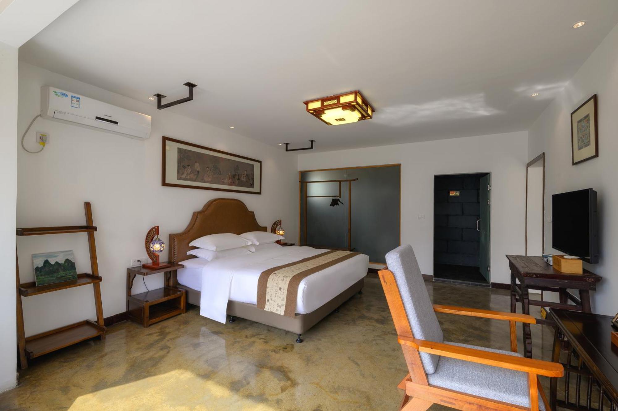 Leisure Courtyard Hotel Yangshuo-Free Shuttle Bus To Yangshuo Station Stay 2 Nights One Way Bagian luar foto