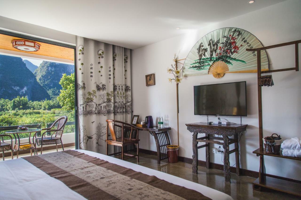 Leisure Courtyard Hotel Yangshuo-Free Shuttle Bus To Yangshuo Station Stay 2 Nights One Way Bagian luar foto